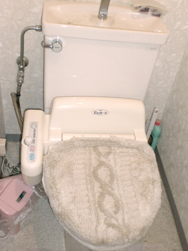 施工事例 経年劣化したトイレを交換。低コストでもお手入れしやすい商品に Before