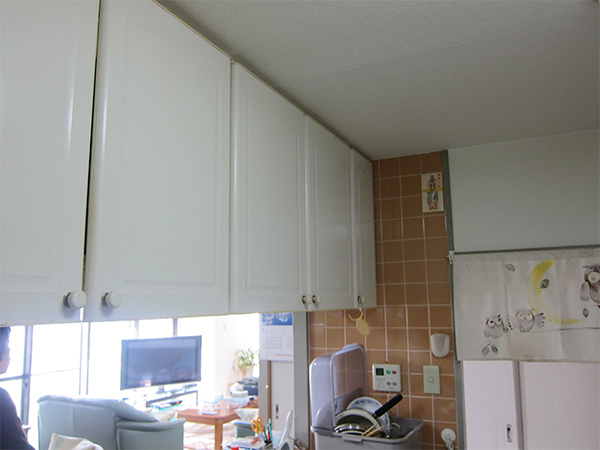 施工事例 息子夫婦が住む時に備えて 機能的で開放的なキッチンに Before2