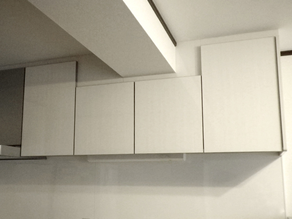 施工事例 吊戸棚に不満のあったキッチンを 収納力たっぷり使いやすいキッチンへ After2