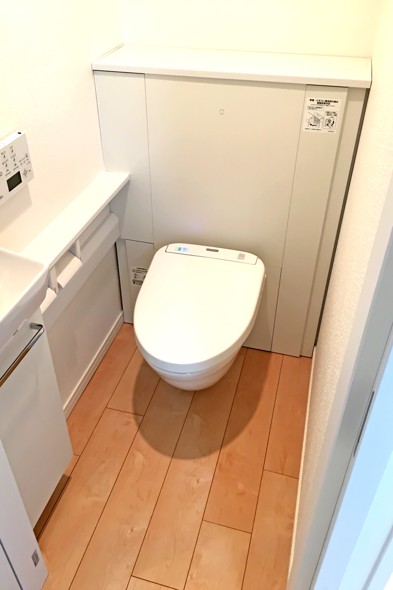施工事例 中古マンションリノベーション トイレ フロートデザイン