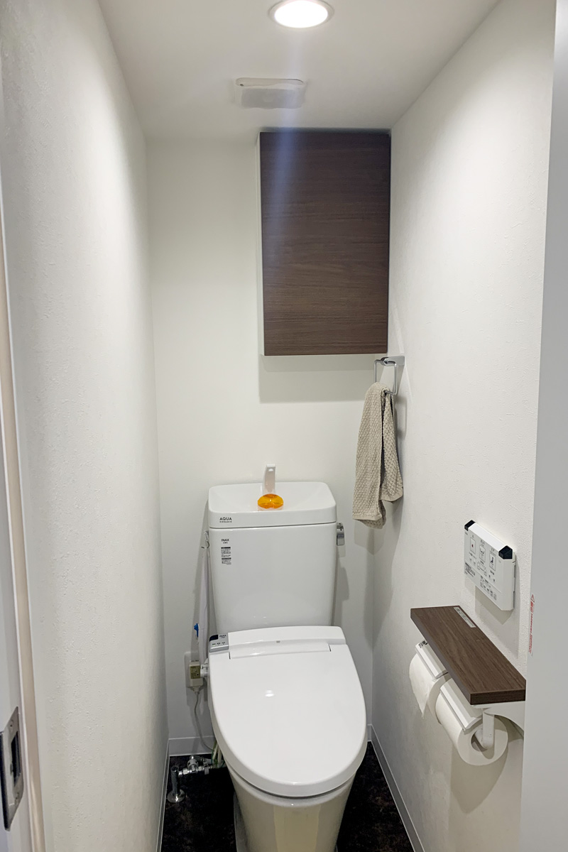 施工事例 中古マンション購入後のマンションフルリノベーション トイレ