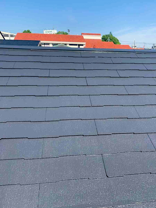 施工事例 吹田市岸部北H様邸 中古住宅購入後の屋根・外壁塗装 屋根塗装After01
