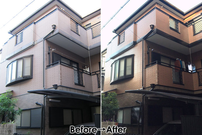 屋根・外壁塗装BeforeAfter01