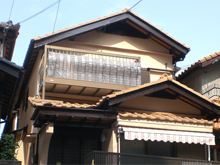 吹田市江坂町 M様邸 屋根・外壁塗装(ガイナ)、玄関ドア交換リフォーム