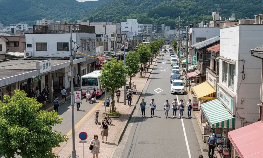 牧落駅のアクセス:都心へのスムーズな接続